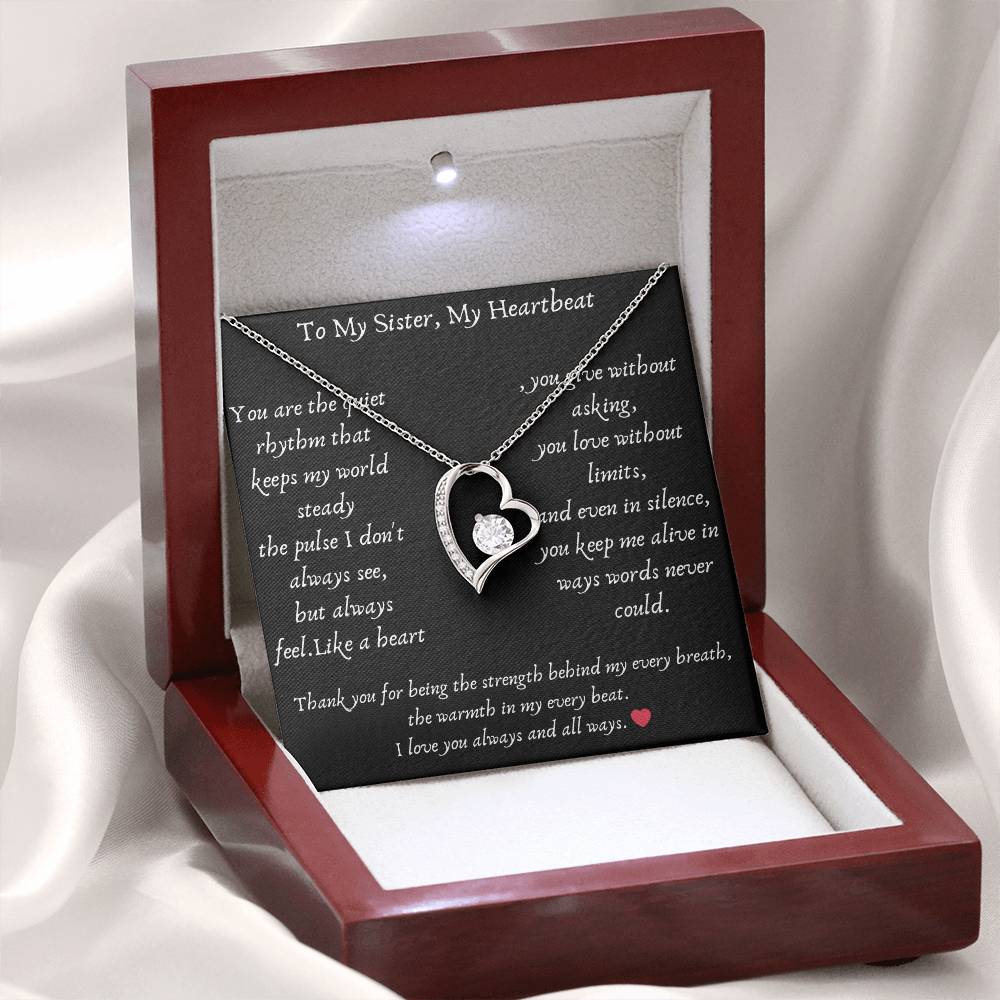 To my sister, my heart