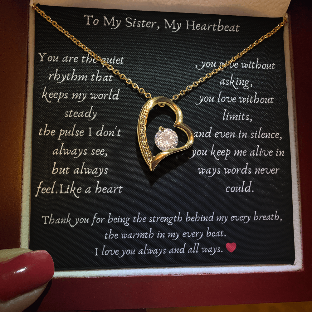 To my sister, my heart
