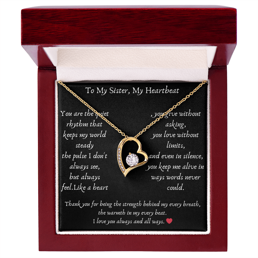 To my sister, my heart