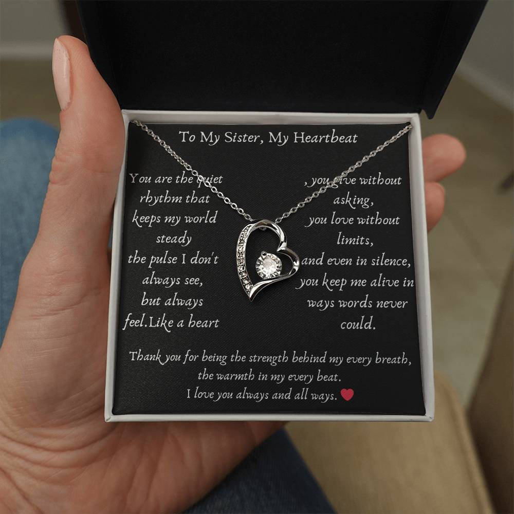 To my sister, my heart