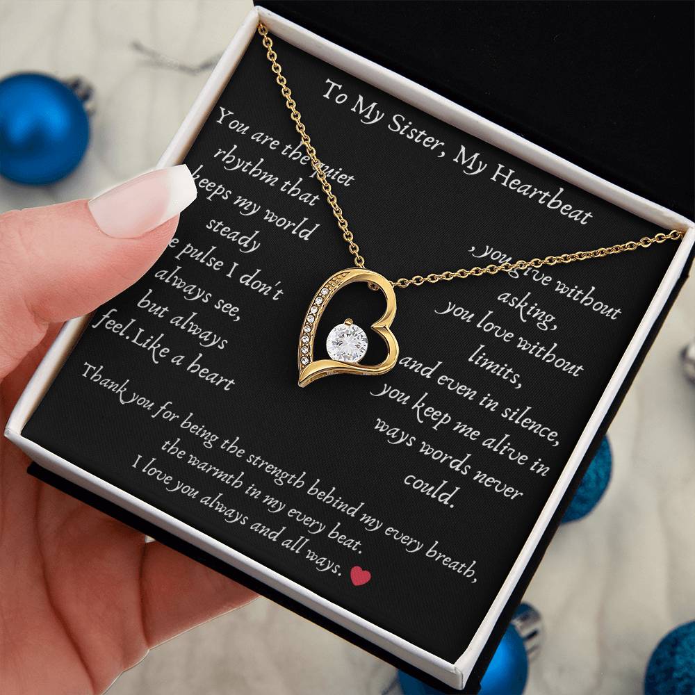 To my sister, my heart