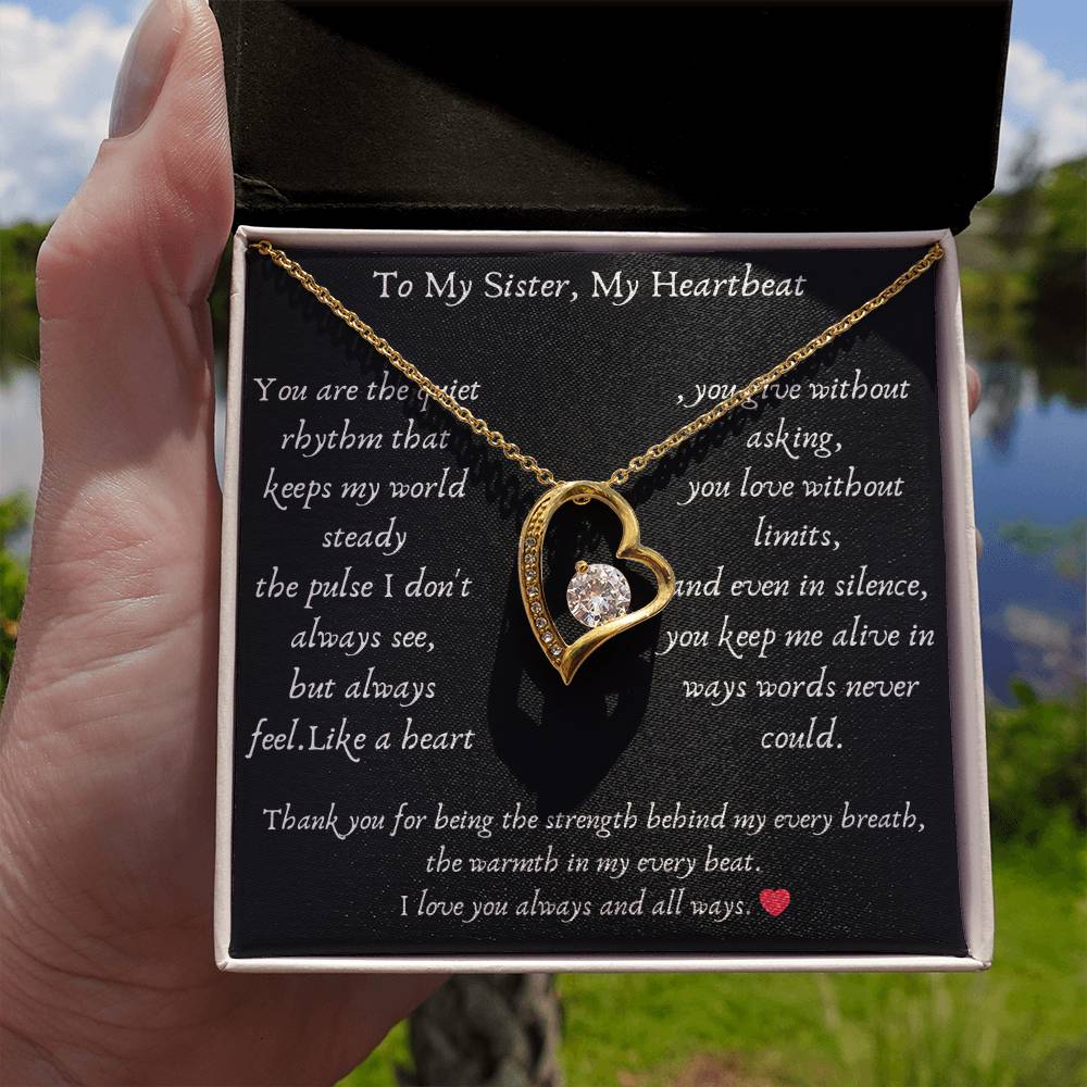 To my sister, my heart